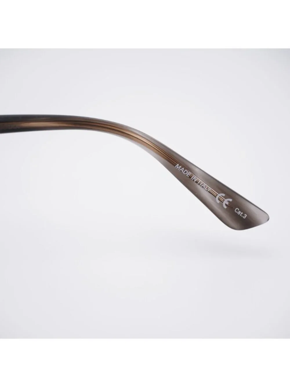 Balenciaga BB0012S 002 Unisex Sunglasses Gold Aviator Frame, Brown Lenses